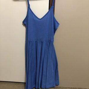 Blue tank dress